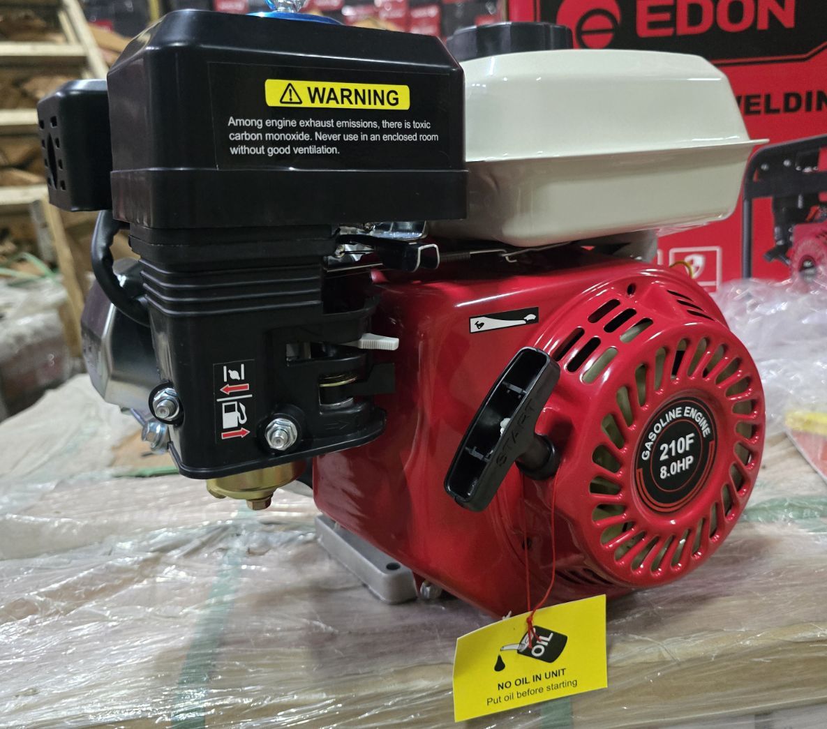 Edon ED-210/8.0HP Двигун бензиновий - Зображення 4